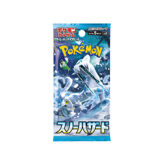 Pokemon Snow Hazard -SV2p - Booster Pack image 0